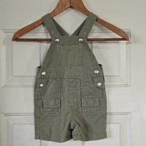 GAP Kids Green Overalls Giraffe 6-12 Months